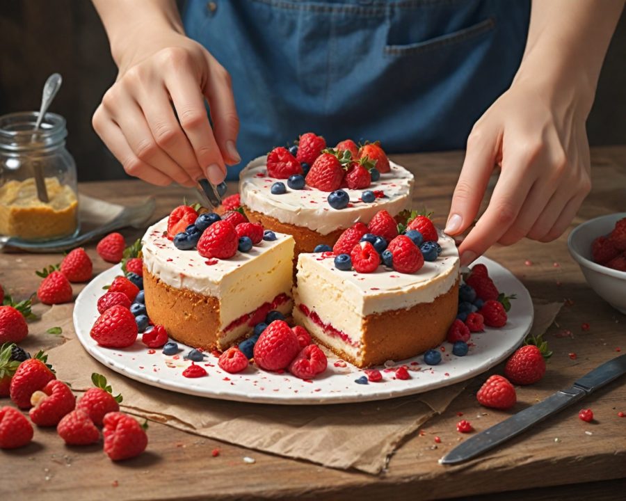 Como Fazer Mini Cheesecakes Veganos com Frutas Vermelhas
