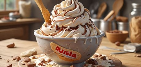 Como Fazer Sorvete de Leite Ninho com Nutella Caseiro