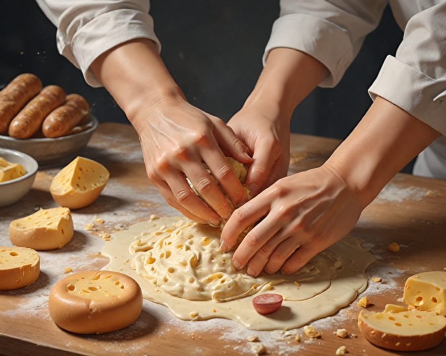 Como Fazer Pão Caseiro Recheado com Calabresa e Requeijão