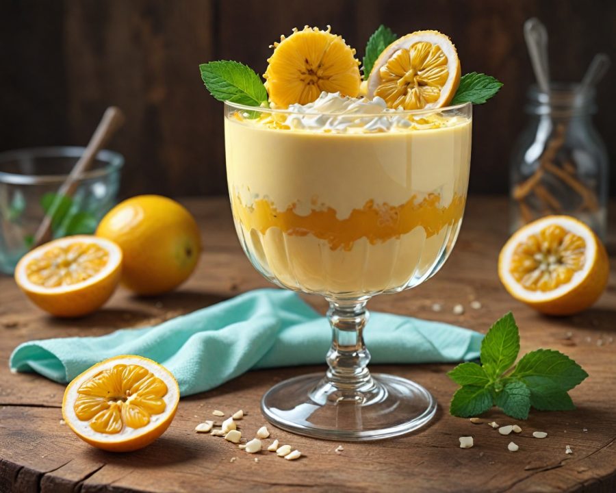 Como Fazer Mousse de Maracujá com Chocolate Branco Perfeito