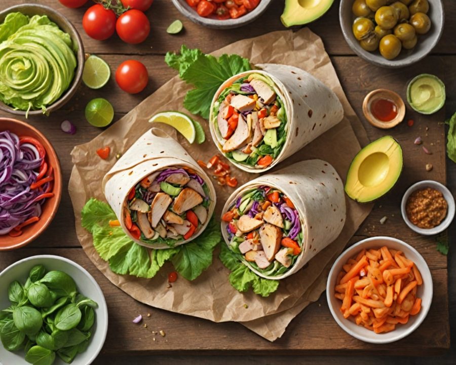 Como usar wrap integral para refeições saudáveis e práticas