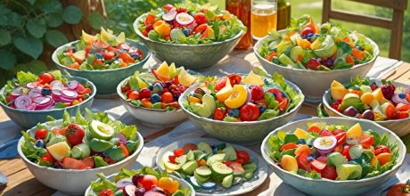10 Ideias de Saladas Refrescantes para o Verão