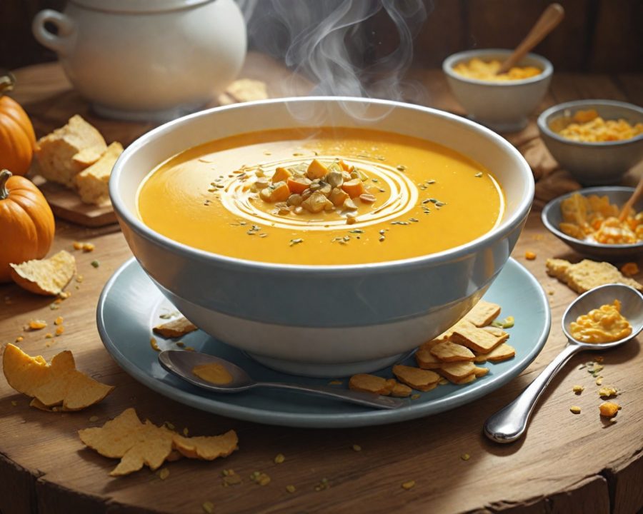 Como Fazer Sopa Cremosa de Abóbora com Gengibre Perfeita