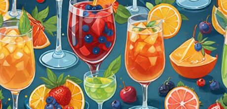 Drinks sem álcool criativos para festas e eventos