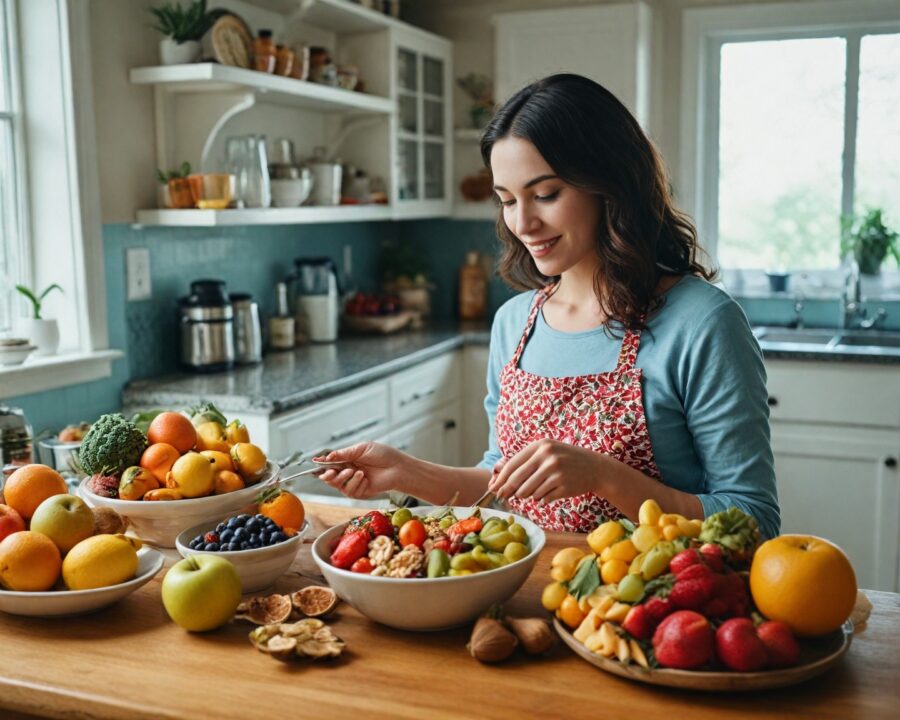 Substituições saudáveis para ingredientes calóricos no dia a dia