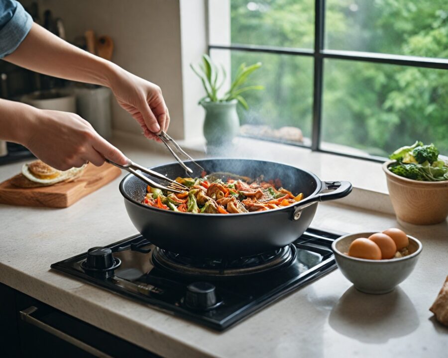 Receitas rápidas de frigideira para o jantar: ideias práticas