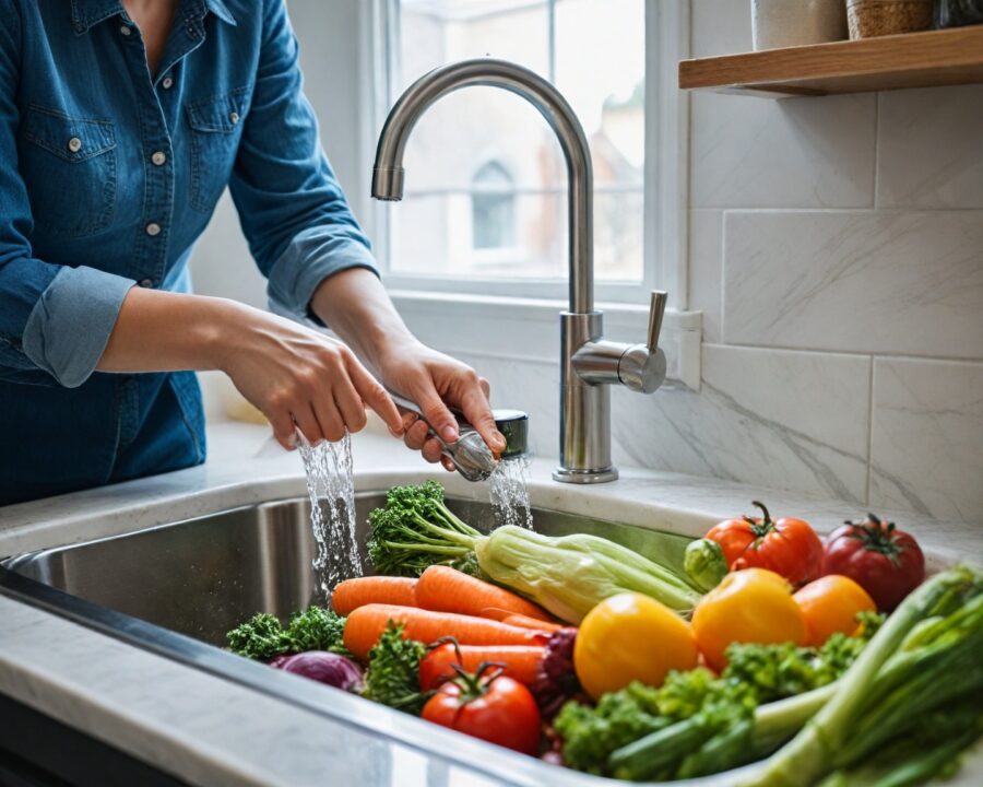 Como higienizar alimentos corretamente em casa