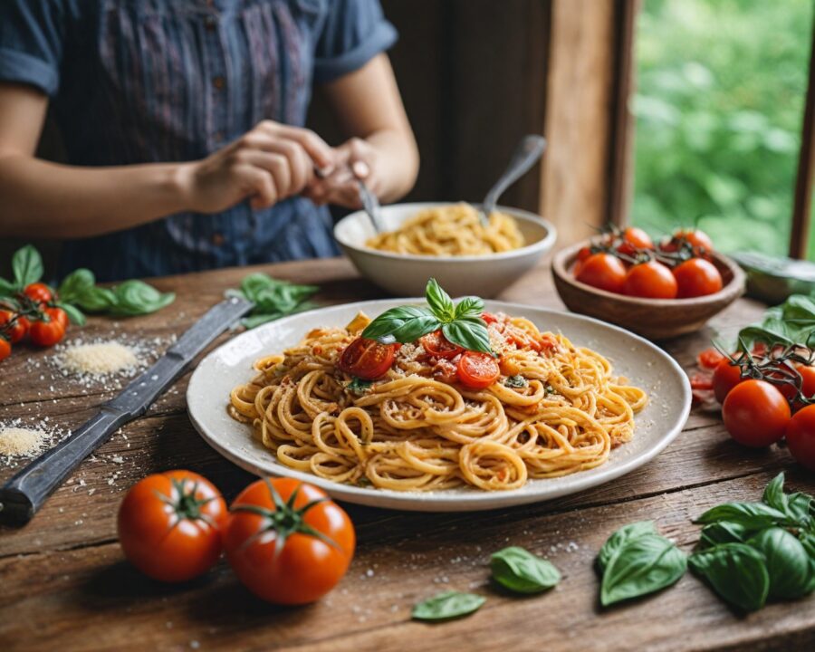 Receitas rápidas com massa: ideias práticas e deliciosas
