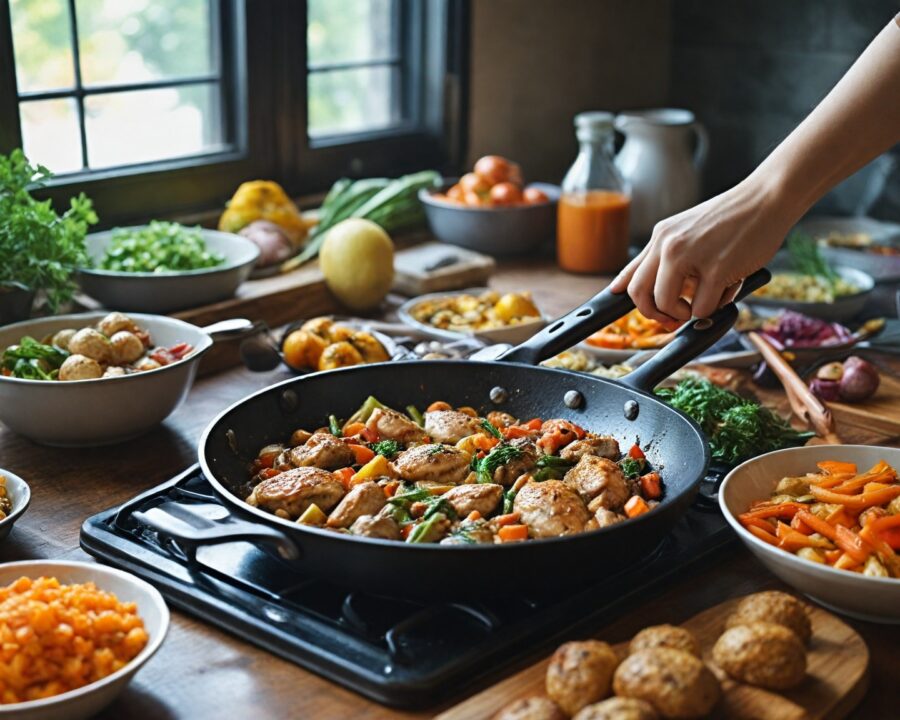 Receitas one-pan: refeições práticas e deliciosas