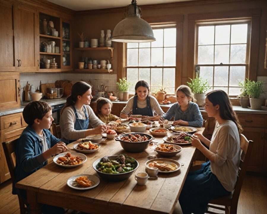 Comida do lar: sabores que confortam e unem famílias