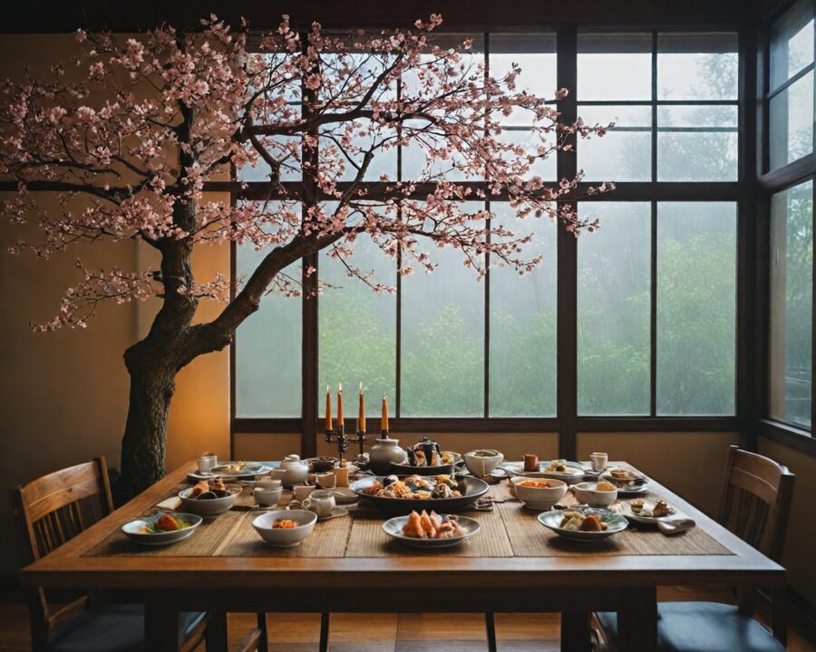 Comida temática japonesa: sabores e tradições