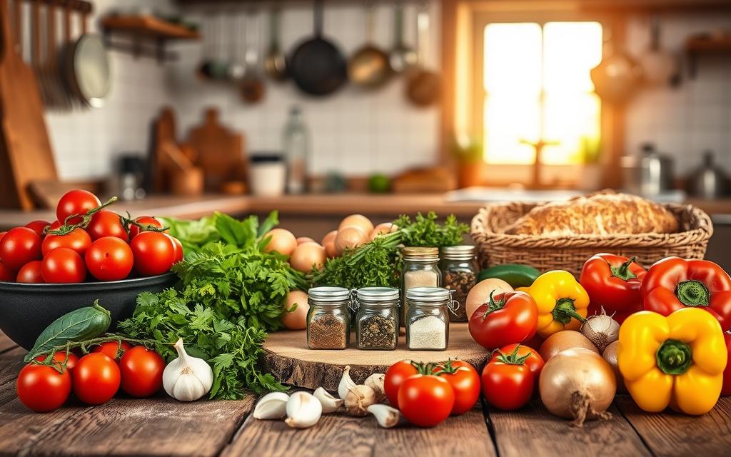 Ingredientes acessíveis para receitas caseiras