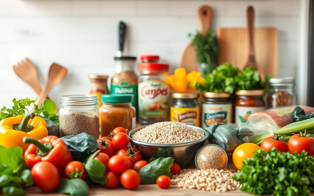 Ingredientes para pratos fáceis e rápidos Ingredientes para pratos fáceis e rápidos