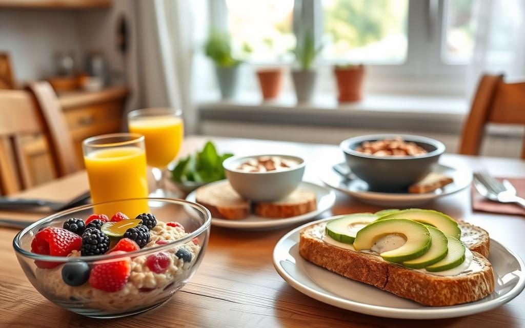 café da manhã nutritivo e acessível