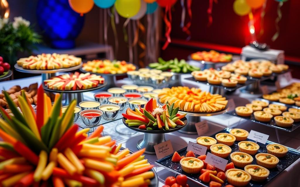 comida econômica para festas