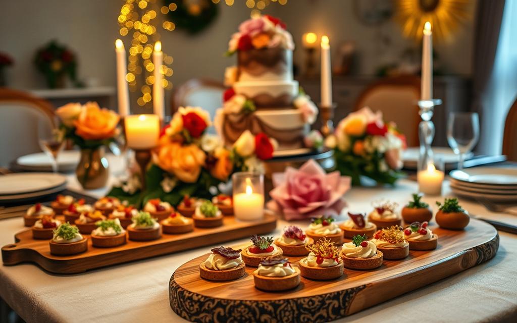 como montar cardápios festivos criativos para impressionar convidados
