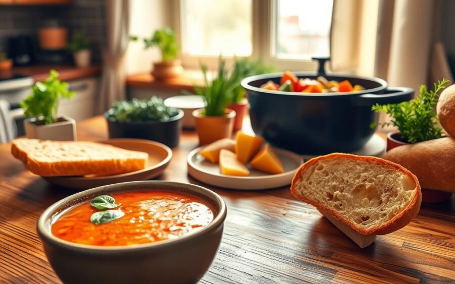 ideias de receitas caseiras reconfortantes para dias mais tranquilos