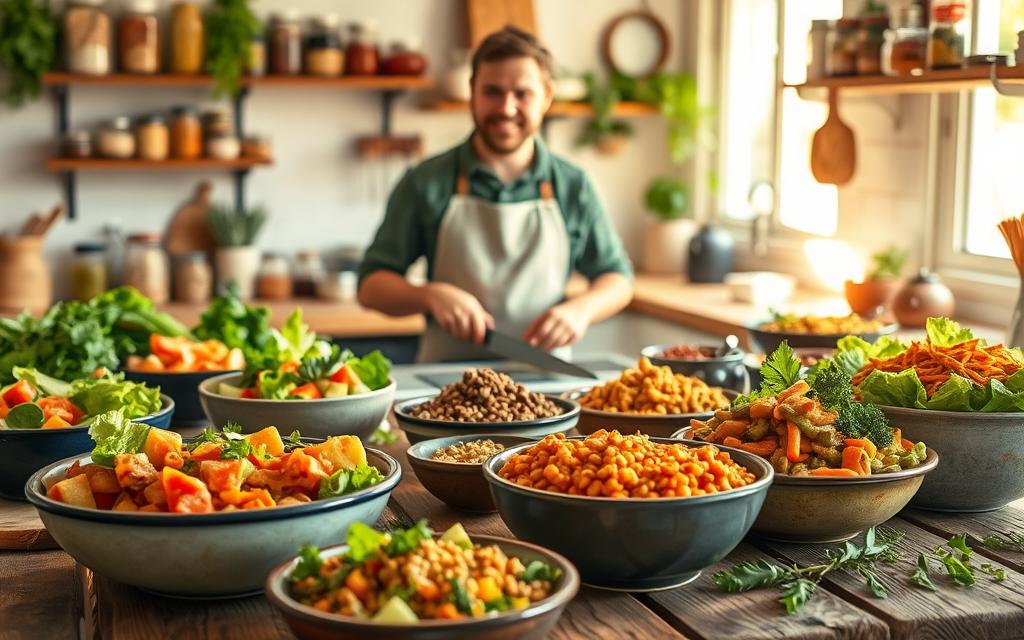 opções vegetarianas econômicas