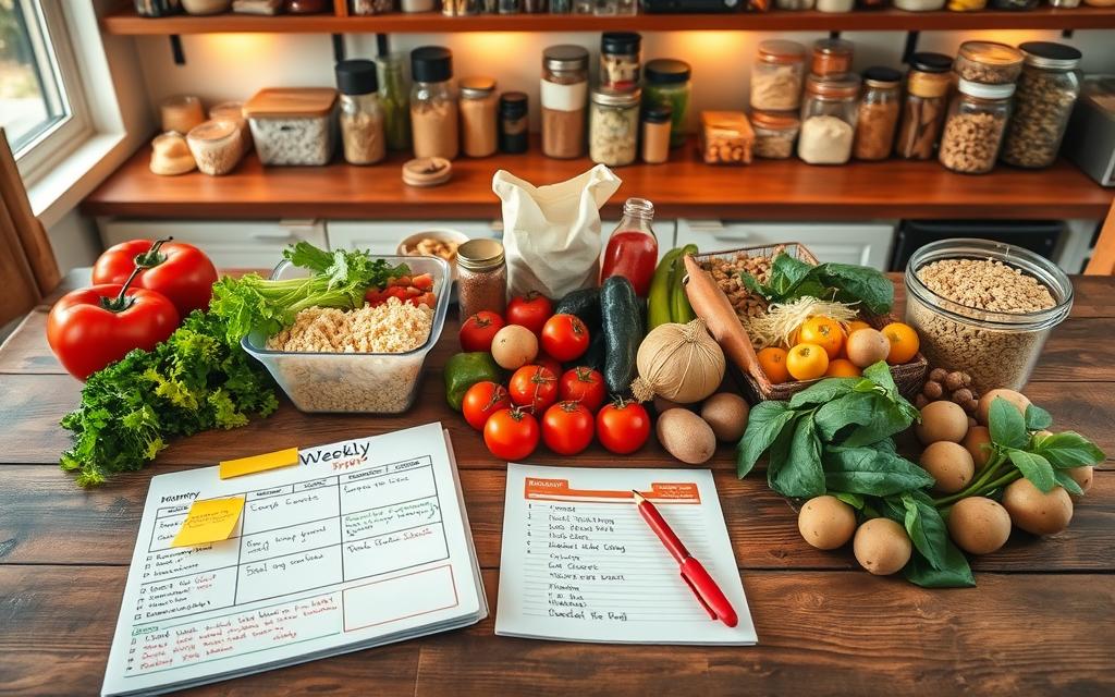 planejamento de compras semanais