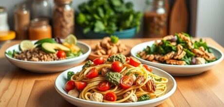 Pratos saudáveis adaptados para diferentes restrições alimentares