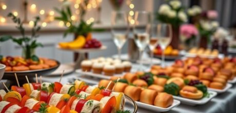 Receitas acessíveis para eventos caseiros
