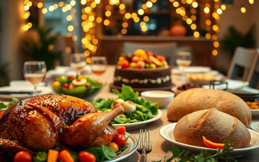 receitas de comidas festivas para celebrações em família e eventos especiais