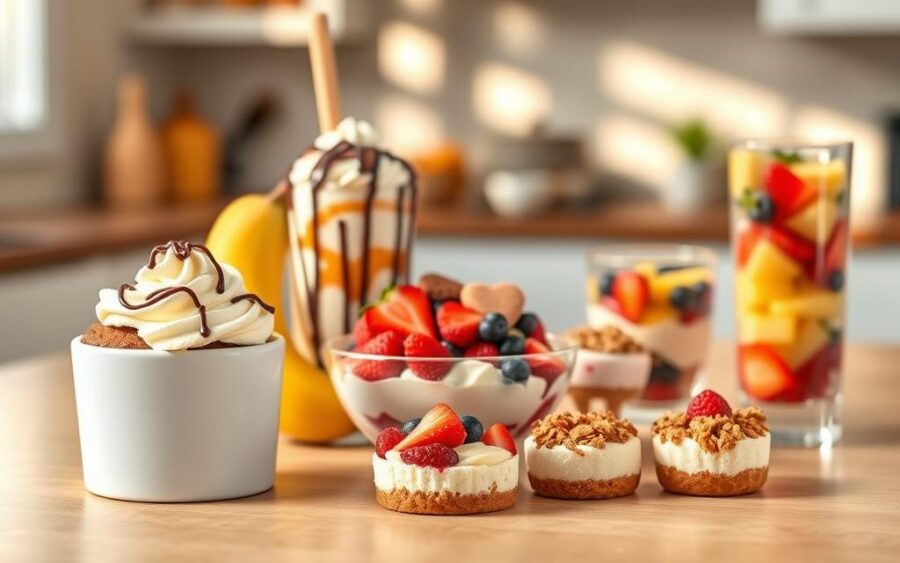 sobremesas rápidas e econômicas para matar a vontade de comer doce