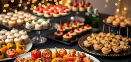 Comidas festivas criativas para surpreender convidados em festa