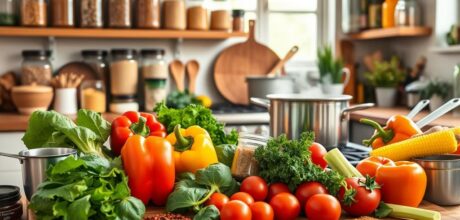 Receitas vegetarianas práticas com ingredientes simples e nutritivos para você