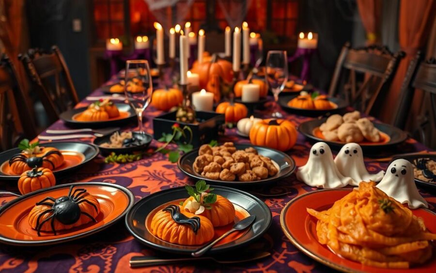 Ideias de pratos temáticos para festas de Halloween