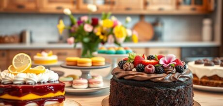 receitas de bolos e sobremesas irresistíveis para surpreender a família