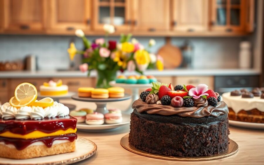 receitas de bolos e sobremesas irresistíveis para surpreender a família