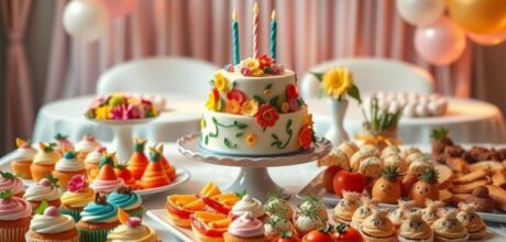 Pratos criativos para festas de aniversário que encantam
