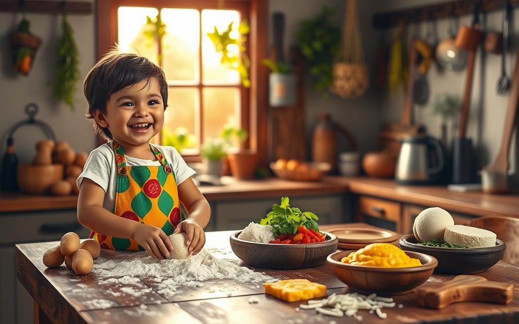 culinária afetiva para crianças