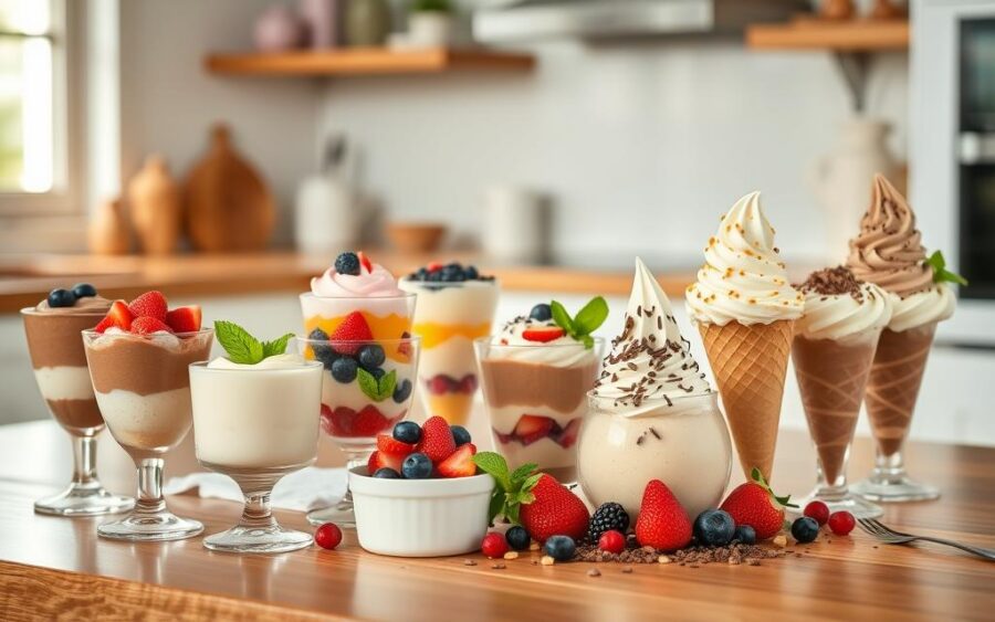 Receitas de sobremesas cremosas e geladas: novidades do dia